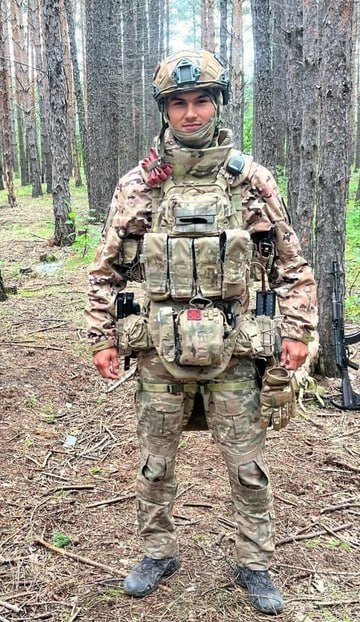 Фотография Саринов Адель Рустамович, погибший солдат СВО