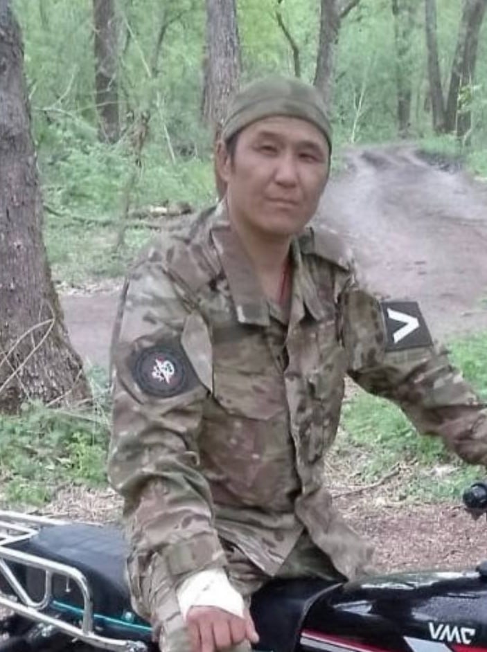 Фотография Хомушку Аян Борисович, погибший солдат СВО