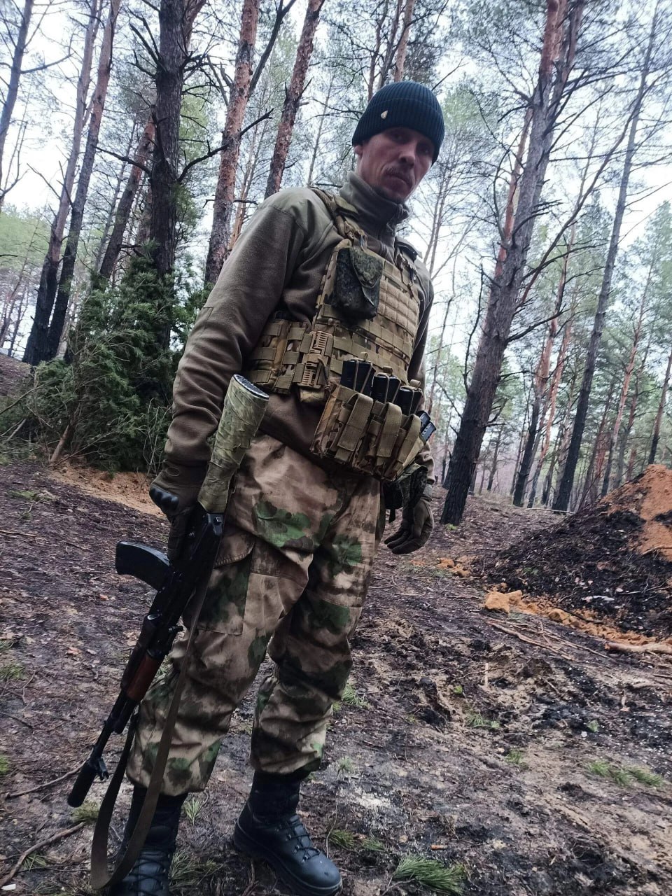 Фотография Голенков Сергей Николаевич, погибший солдат СВО